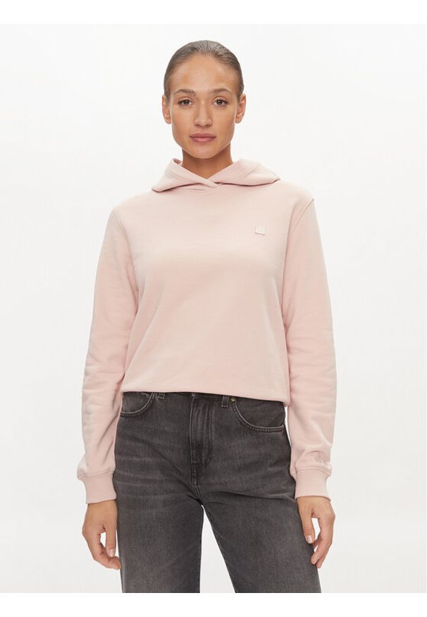 Calvin Klein Jeans Bluza Embro Badge J20J223227 Różowy Regular Fit. Kolor: różowy. Materiał: bawełna