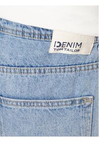 Tom Tailor Denim Szorty jeansowe 1035518 Błękitny Slim Fit. Kolor: niebieski. Materiał: bawełna #6