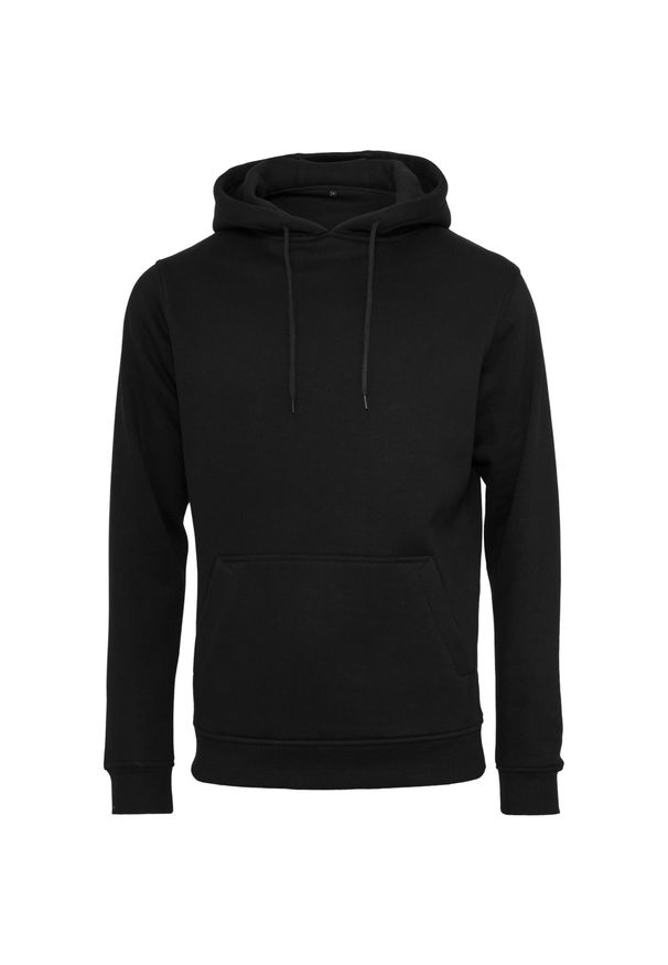BUILD YOUR BRAND - Organiczna Bluza Z Kapturem Unisex Dla Dorosłych. Typ kołnierza: kaptur. Kolor: czarny