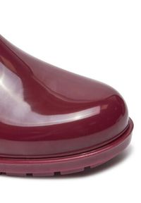 TOMMY HILFIGER - Tommy Hilfiger Kalosze Flag Rainboot FW0FW08213 Bordowy. Kolor: czerwony #6
