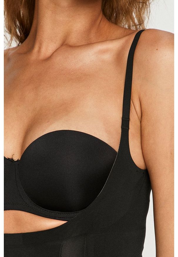 Spanx - Body. Kolor: czarny. Materiał: materiał