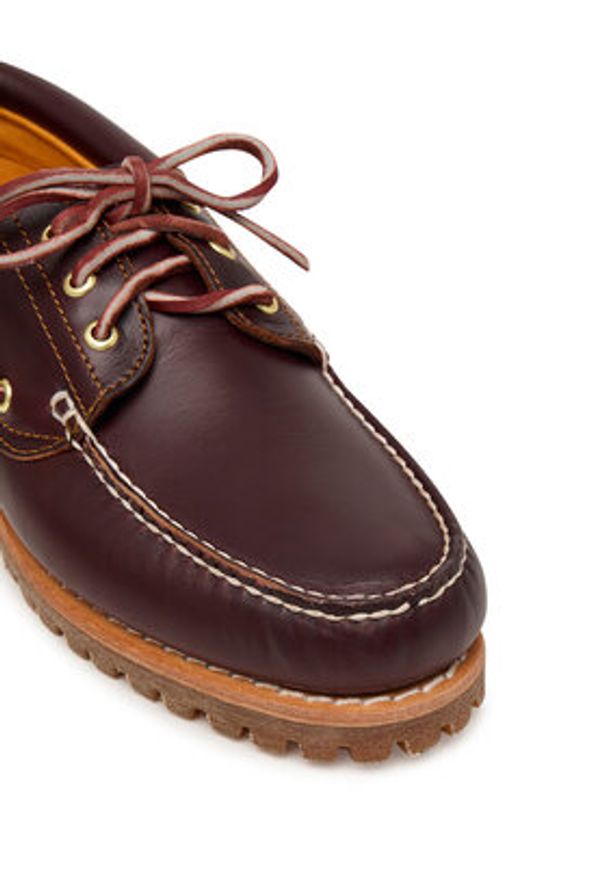 Timberland Mokasyny Authentics Boat 3 Eye Classic TB0500096481 Brązowy. Kolor: brązowy. Materiał: skóra