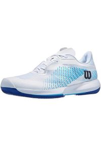 Buty tenisowe męskie Wilson Kaos Swift 1,5 white/blue atoll/lapis 43 1/3. Kolor: niebieski, biały, wielokolorowy. Sport: tenis #1