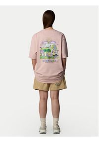 The North Face T-Shirt Unisex Mountain Cleanup NF0A8C4D Różowy Oversize. Kolor: różowy. Materiał: bawełna #4