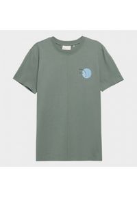 outhorn - T-shirt z nadrukiem męski. Okazja: na co dzień. Materiał: bawełna. Wzór: nadruk. Styl: casual #11