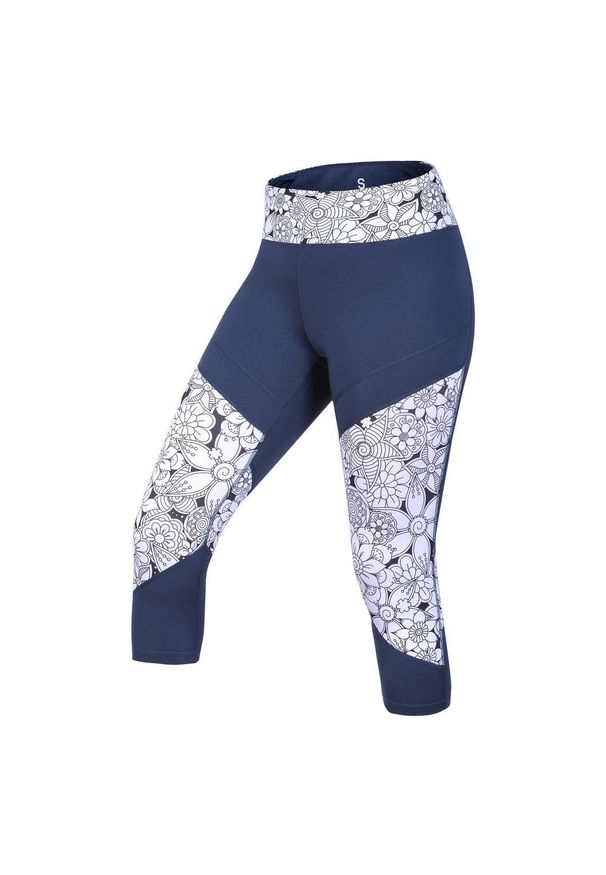 OCUN - Legging kobieta Ocun Rhea 3/4 sargasso. Kolor: niebieski