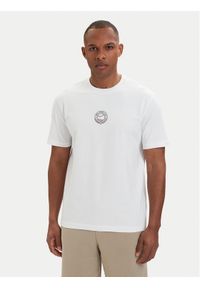 BOSS T-Shirt Open 50560293 Biały Relaxed Fit. Kolor: biały. Materiał: bawełna #1