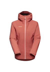 Kurtka w góry damska Mammut Alto Light Hardshell. Typ kołnierza: kaptur. Kolor: czerwony. Materiał: syntetyk. Sport: wspinaczka