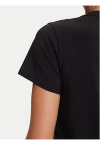 Liu Jo Sport T-Shirt TF5162 JS923 Czarny Regular Fit. Kolor: czarny. Materiał: bawełna. Styl: sportowy