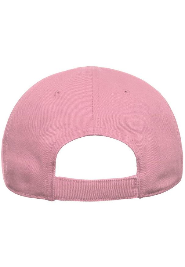 ATLANTIS - Czapka Z Daszkiem Z Bawełny Organicznej Dla Dzieci 6 Panel Fraser. Kolor: różowy. Materiał: bawełna