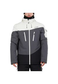 FUNDANGO - Kurtka narciarska męska Fundango Privet Allmountain. Kolor: czarny, biały, wielokolorowy. Sezon: zima. Sport: narciarstwo #1