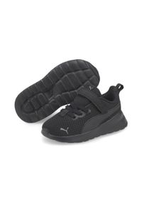 Puma - Buty sportowe Anzarun Lite dla małych dzieci PUMA Black Ultra Gray. Kolor: czarny, szary, wielokolorowy. Szerokość cholewki: normalna. Sport: bieganie