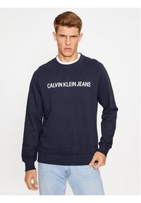 Calvin Klein Jeans Bluza J30J307757402 Granatowy Regular Fit. Kolor: niebieski. Materiał: bawełna #3