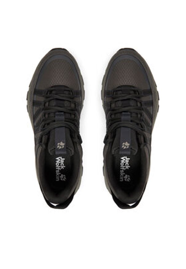 Jack Wolfskin Trekkingi Wild Hike Texapore Low M A65581 6156 Czarny. Kolor: czarny. Materiał: materiał