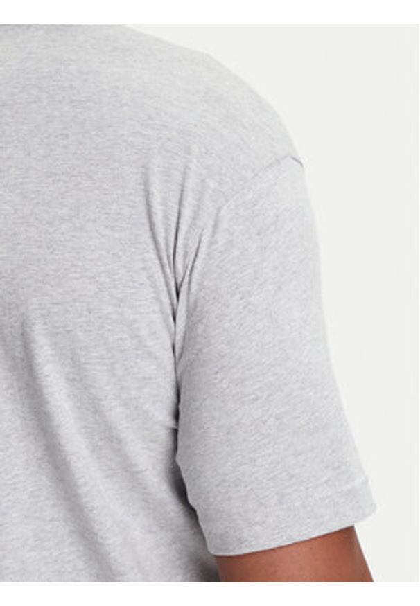 BOSS T-Shirt Iconic Zone 50550113 Szary Regular Fit. Kolor: szary. Materiał: bawełna