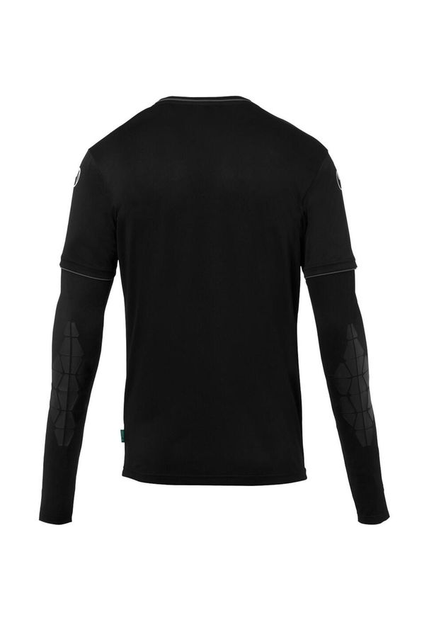 UHLSPORT - Koszulka bramkarska Uhlsport. Kolor: wielokolorowy, szary, czarny, brązowy. Wzór: nadruk. Sport: piłka nożna