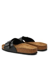 Birkenstock Klapki Catalina Bf 1027783 Czarny. Kolor: czarny. Materiał: skóra