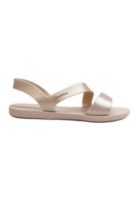 Sandały Damskie 82429 Ipanema Vibe Sandal Fem Beżowe beżowy. Okazja: na spacer, na plażę. Kolor: beżowy #3