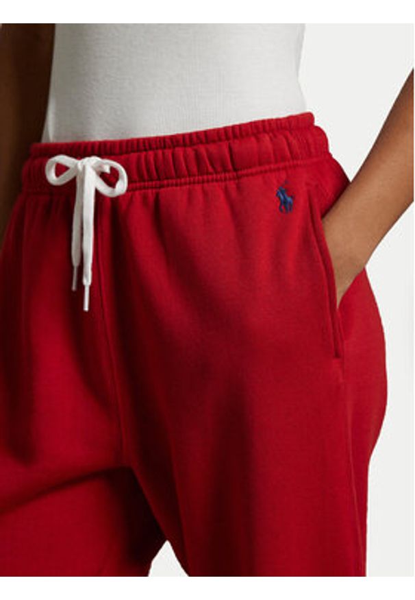 Polo Ralph Lauren Spodnie dresowe 211943009014 Czerwony Regular Fit. Kolor: czerwony. Materiał: bawełna