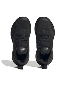 Adidas - Buty adidas FortaRun 2.0 Jr HP5431 czarne. Zapięcie: sznurówki. Kolor: czarny. Materiał: materiał, syntetyk, guma. Model: Adidas Cloudfoam. Sport: bieganie #4