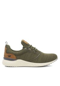 Mustang Sneakersy 4132-311 Khaki. Kolor: brązowy. Materiał: materiał #1