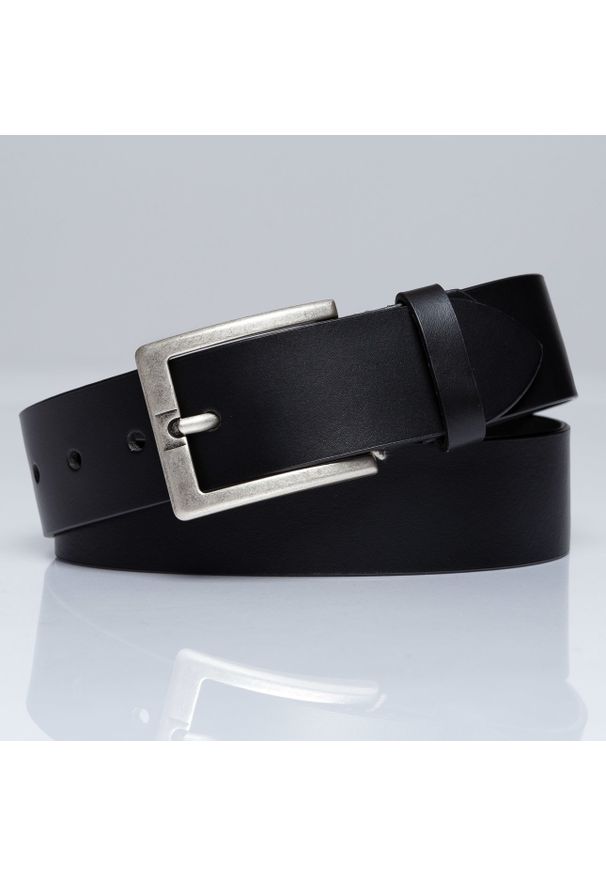 Tom Tailor - TOM TAILOR PASEK SKÓRZANY TM0184R01 791 40mm Gürtel Q.2647. Materiał: skóra. Wzór: paski. Styl: klasyczny