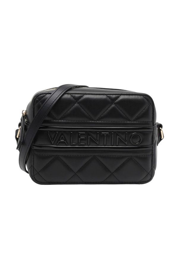 Valentino by Mario Valentino - VALENTINO Czarna damska torebka Ada. Kolor: czarny. Materiał: skórzane
