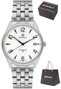 Zegarek Perfect M141T-03 męski klasyczny czytelny 42 mm .. Styl: klasyczny #1