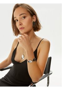 Calvin Klein Bransoletka 35000619 Srebrny. Materiał: metalowe. Kolor: srebrny #5