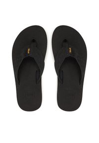 Teva Japonki Mush II 4168 Czarny. Kolor: czarny. Materiał: materiał #1