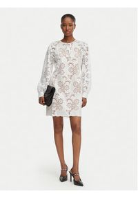 MICHAEL Michael Kors Sukienka letnia MS683E2KR2 Biały Relaxed Fit. Kolor: biały. Materiał: syntetyk. Sezon: lato #4