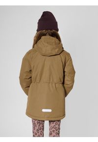 Kurtka przeciwdeszczowa dla dziewczynki Hummel hmlATHENA. Kolor: beżowy, wielokolorowy, brązowy, żółty #2