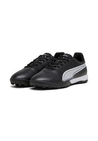 Puma - Buty piłkarskie męskie PUMA King Match Tt. Kolor: biały, wielokolorowy, czarny. Materiał: syntetyk, materiał, tkanina, guma. Sport: piłka nożna #1