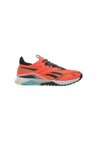 Buty Kobieta Reebok Nano X2 Tr Adventure pomarańczowy. Okazja: na co dzień. Kolor: czarny, pomarańczowy, wielokolorowy, żółty. Sport: fitness