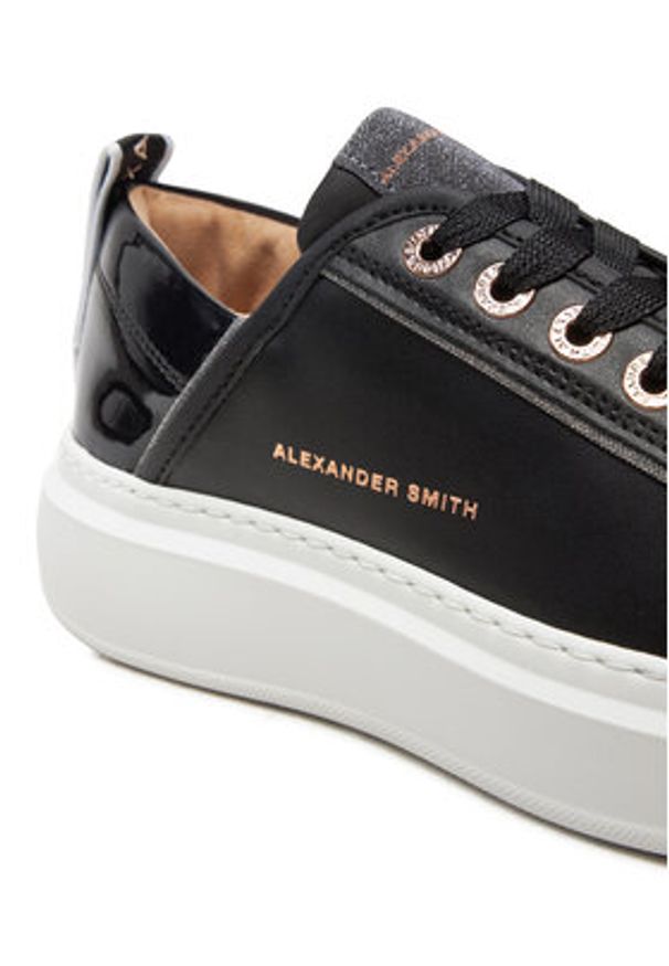 Alexander Smith Sneakersy Wembley ASBAWYW 0066 BLK Czarny. Kolor: czarny. Materiał: skóra
