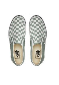 Vans Tenisówki Classic Slip-On VN000BVZCJL1 Zielony. Zapięcie: bez zapięcia. Kolor: zielony. Materiał: materiał #4