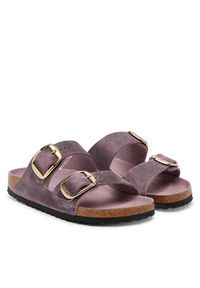 Birkenstock Klapki Arizona Big Buckle Hex 1029267 Różowy. Kolor: różowy. Materiał: skóra #6