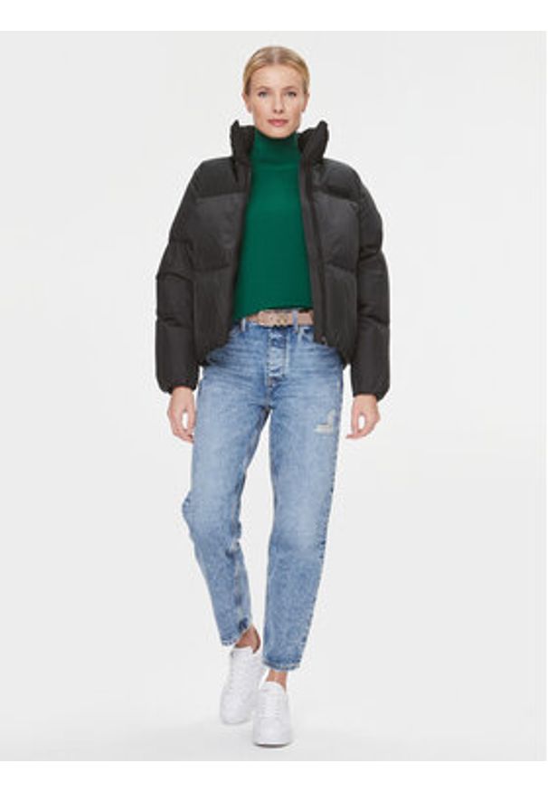 TOMMY HILFIGER - Tommy Hilfiger Kurtka zimowa New York WW0WW39748 Czarny Relaxed Fit. Kolor: czarny. Materiał: syntetyk. Sezon: zima