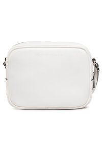 Calvin Klein Jeans Torebka Camera Bag K60K607202 Biały. Kolor: biały. Materiał: skórzane #6