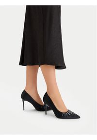 DeeZee Szpilki CEO-CD24-205 Czarny. Kolor: czarny. Materiał: materiał. Obcas: na szpilce #1