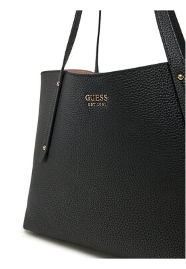 Guess Torebka HWPG96 48230 Czarny. Kolor: czarny. Materiał: skórzane