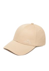 Kappa Czapka z daszkiem KAP-U3-001-SS25 Beżowy. Kolor: beżowy. Materiał: materiał, bawełna