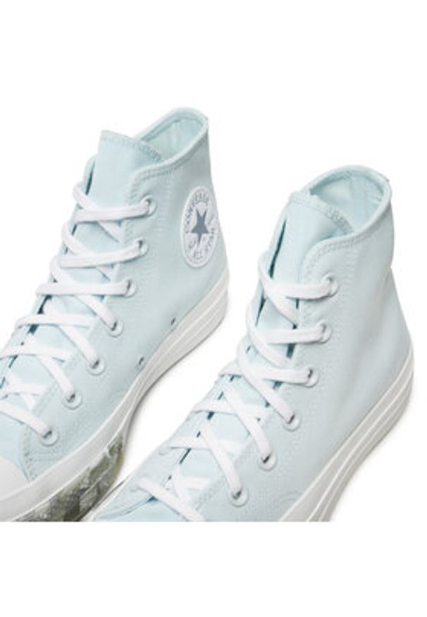 Converse Trampki Chuck 70 Marbled Hi A03527C Niebieski. Kolor: niebieski. Materiał: materiał