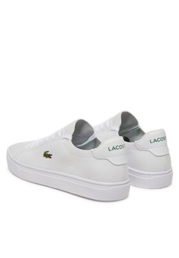 Lacoste Sneakersy La Piquée 2.0 7-49CMA0004 Biały. Kolor: biały. Materiał: materiał