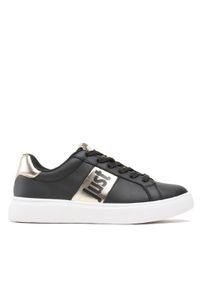 Just Cavalli Sneakersy 74RB3SB2 Czarny. Kolor: czarny. Materiał: skóra #1