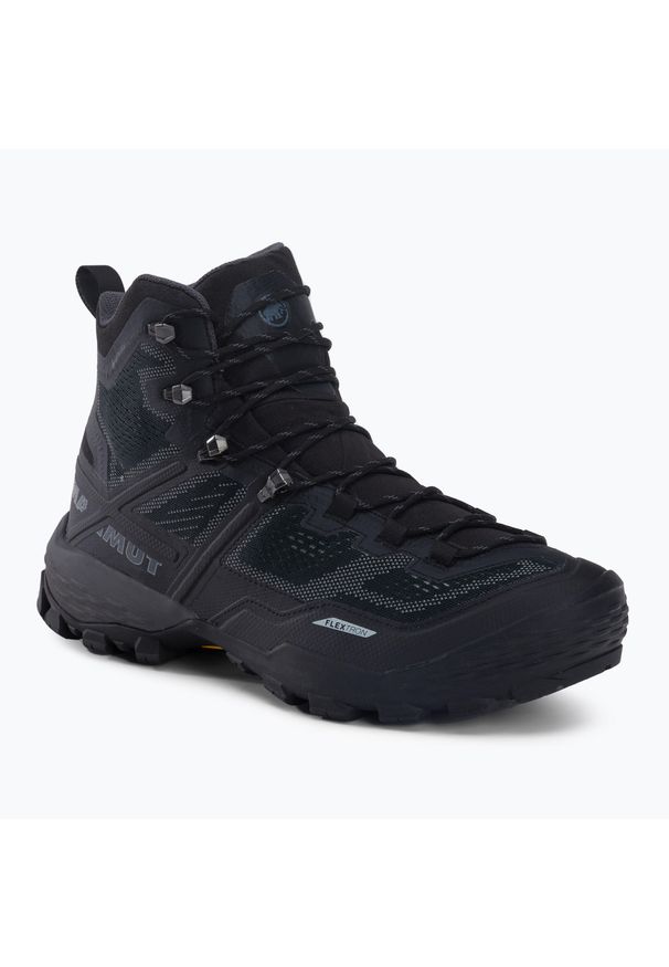 Buty trekkingowe męskie Mammut Ducan High GTX. Kolor: czarny. Sport: turystyka piesza