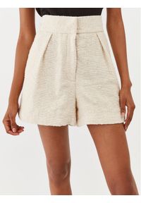 Undress Code Szorty materiałowe Forte Shorts 629 Beżowy Regular Fit. Kolor: beżowy. Materiał: bawełna #1