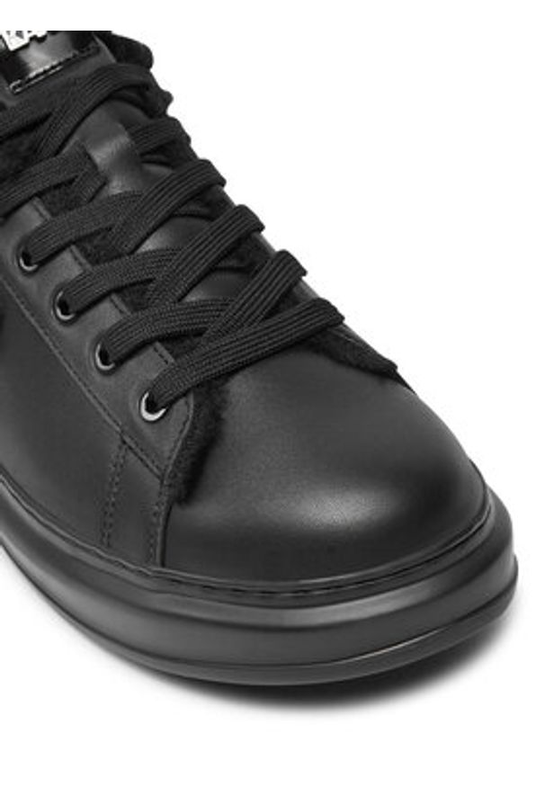Karl Lagerfeld - KARL LAGERFELD Sneakersy KL52531L Czarny. Kolor: czarny. Materiał: skóra