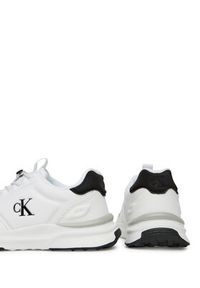 Calvin Klein Jeans Sneakersy V3X9-83010-1464X002 Biały. Kolor: biały. Materiał: skóra #4