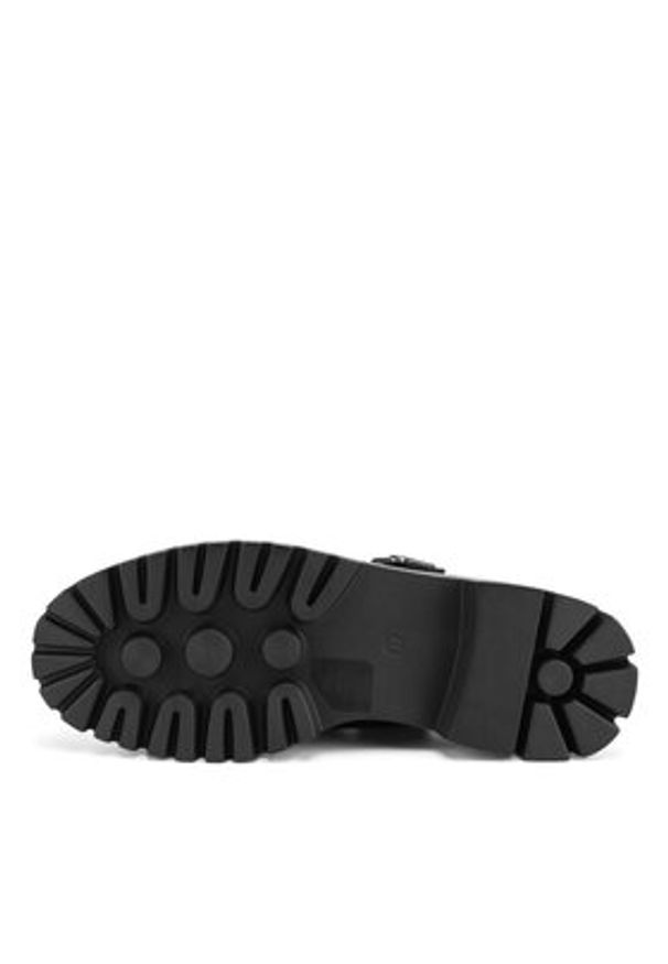 DeeZee Loafersy 8-829-1 Czarny. Kolor: czarny. Materiał: materiał, syntetyk